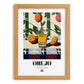 Orujo – Spanish Spirit Drink, Hotel Lobby Wall Art, set in oak frame