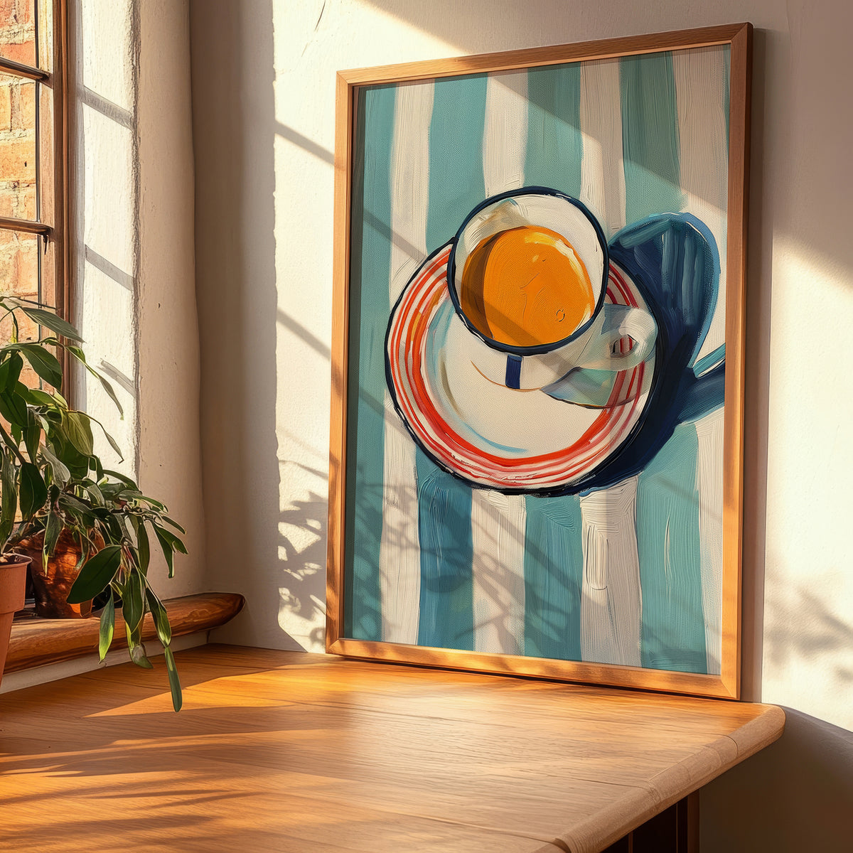 Espresso – Italian Coffee, Café Poster, clean layout with no caption