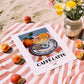 Caffè Latte – Italian Coffee, Espresso Bar Print, unframed on coastal sand