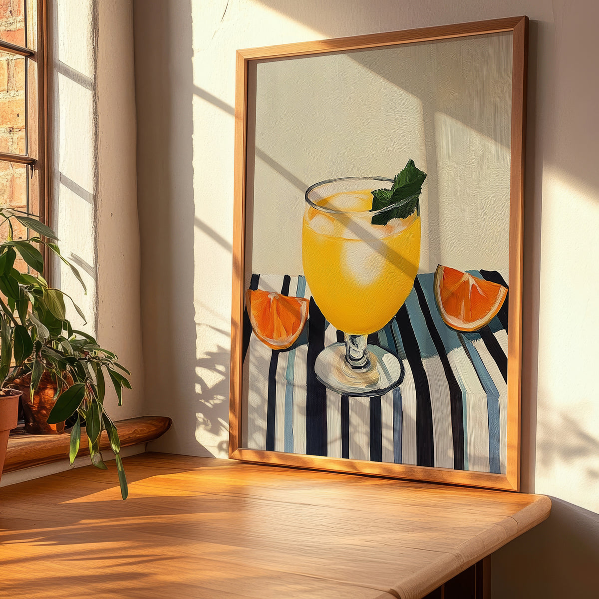 Cedrata – Italian Beverage Drink, Jazz Bar Print, clean layout with no caption