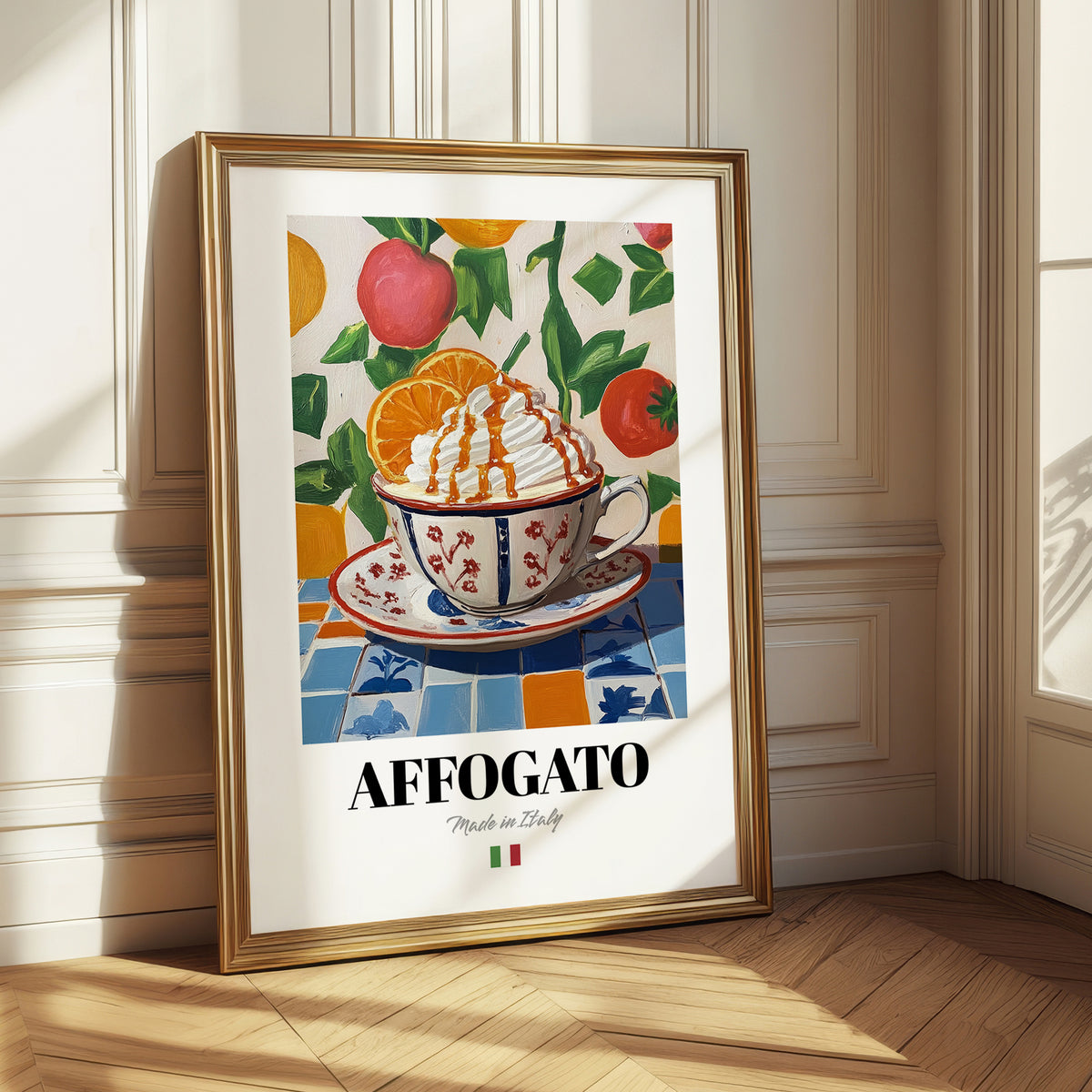 Affogato – Italian Coffee, Coffeehouse Wall Art