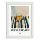 Vermut Bianco – Italian Cocktail Drink, Sky Bar Print, placed in minimal white frame