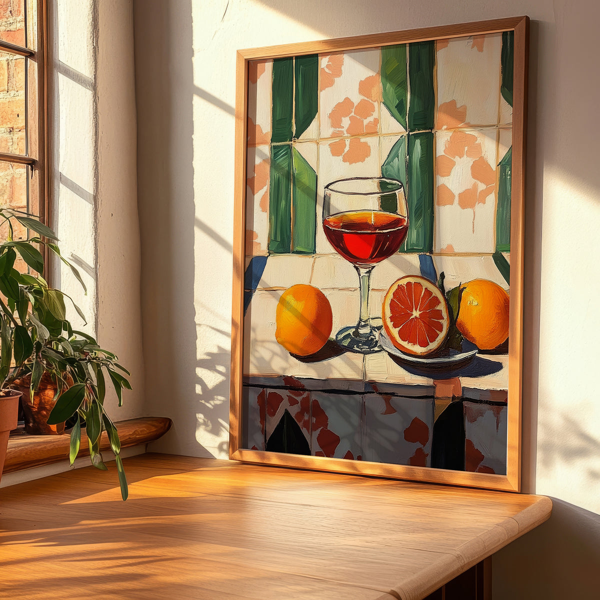 Vermut Rosso – Italian Coffee, Café Print, clean layout with no caption