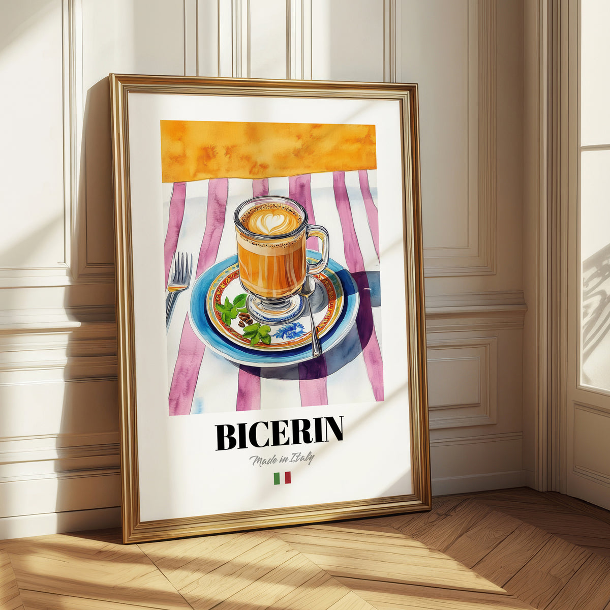 Bicerin – Italian Coffee, Café Poster