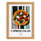 Caprese Salad – Italian Salad Dish, Restaurant Wall Art, set in oak frame