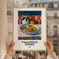 Tagliatelle al Ragu – Italian Pasta, Trattoria Illustration, styled in a charming Paris street view