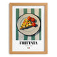 Frittata – Italian Snack Dish, Restaurant Painting, set in oak frame