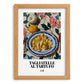 Tagliatelle al Tartufo – Italian Pasta, Ristorante Painting, set in oak frame
