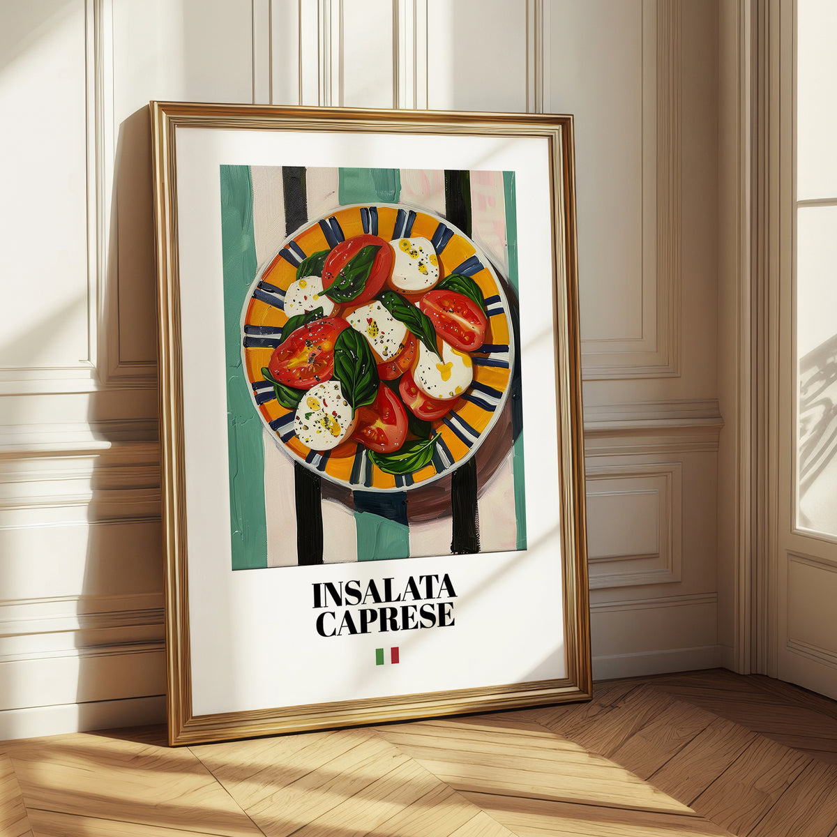 Insalata Caprese – Italian Salad Dish, Bistro Still Life