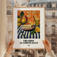 Tiramisu al Limoncello – Italian Dessert Dish, Restaurant Painting, styled in a charming Paris street view