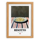 Risotto – Italian Stew Dish, Restaurant Still Life, set in oak frame