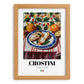 Crostini – Italian Snack Dish, Restaurant Print, set in oak frame