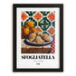 Sfogliatella – Italian Pastry Dish, Tavern Print, in sleek black frame