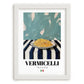 Vermicelli – Italian Pasta, Osteria Still Life, placed in minimal white frame
