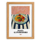 Pasta al pomodoro – Italian Pasta, Restaurant Poster, set in oak frame