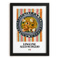 Linguine allo scoglio – Italian Pasta, Restaurant Wall Decor, in sleek black frame