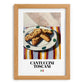 Cantuccini Toscani – Italian Biscuits Dish, Restaurant Art, set in oak frame