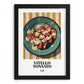 Vitello Tonnato – Italian Meat Dish, Restaurant Poster, in sleek black frame
