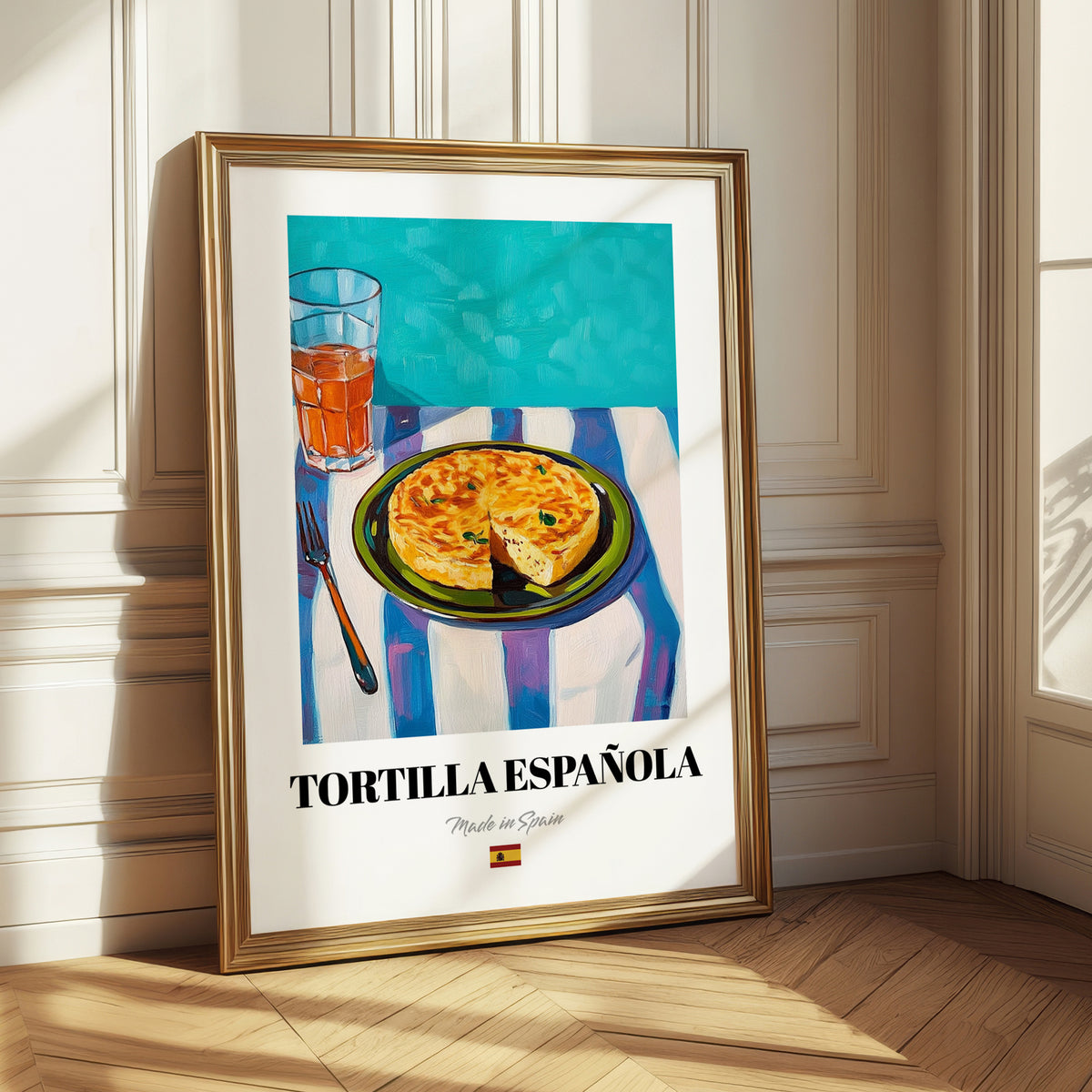 Tortilla Española – Art, Spanish Food Painting