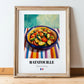 Ratatouille – Oil Painting, French Food Still Life, in wooden frame leaning on the floor