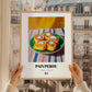 Pain Perdu – Oil Painting, French French Dessert Painting, styled in a charming Paris street view
