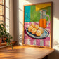 Loukoumades – Art, Greek Dessert Wall Decor, clean layout with no caption