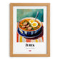 Żurek – Colorful Oil Painting, Polish Food Art, set in oak frame