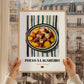 Polvo à Lagareiro – on Striped Tablecloth, Portuguese Food Still Life, styled in a charming Paris street view