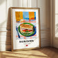 Balık Ekmek – Oil Painting, Turkish Food Illustration