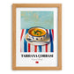 Tarhana Çorbası – Art, Turkish Food Wall Decor, set in oak frame