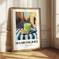 Sugarcane Juice – Egyptian Outdoor Café Scene, Egyptian Beverage Wall Decor