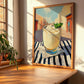Doogh – Iranian Street Café Scene, Iranian Beverage Still Life, clean layout with no caption