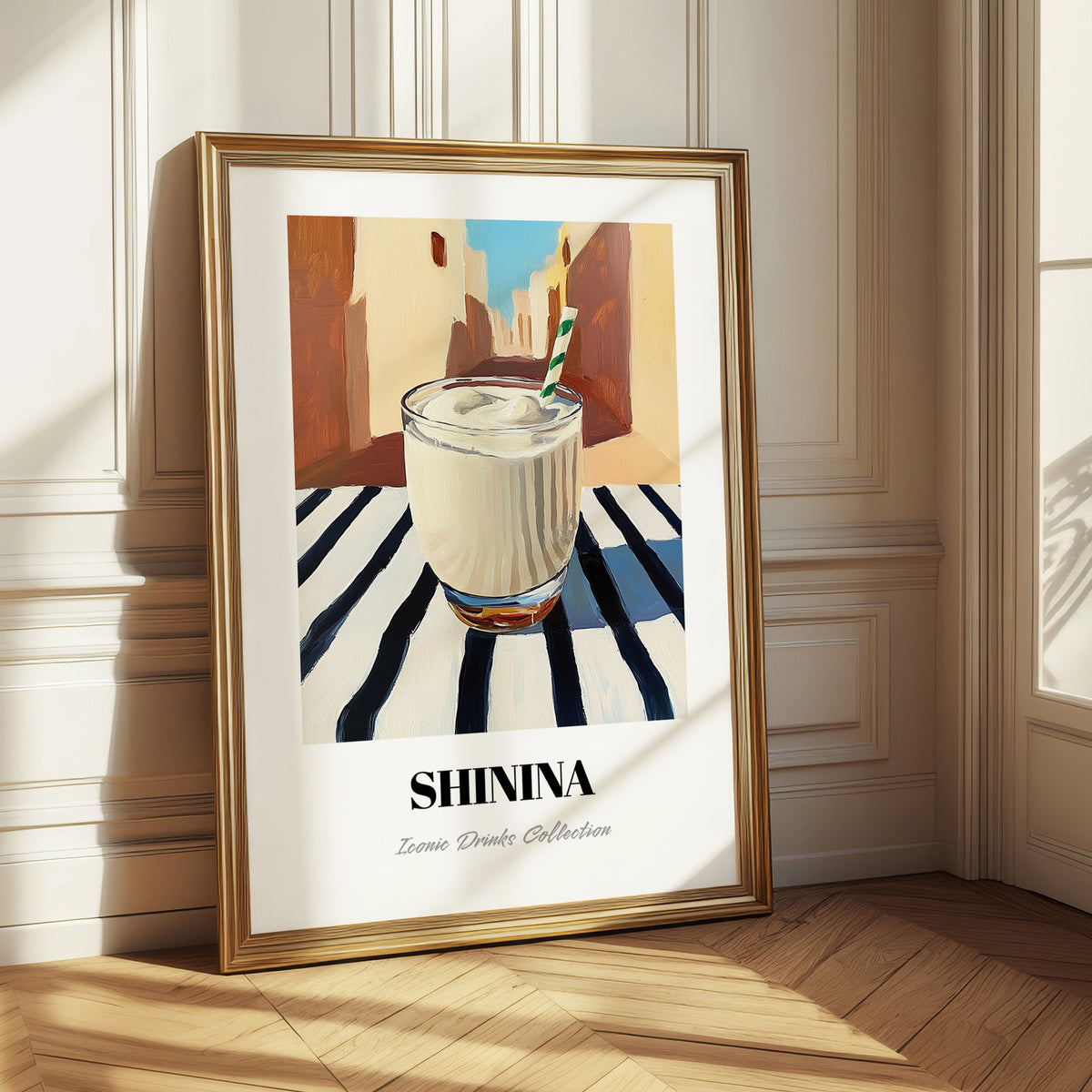Shinina – Iraqi Urban Café Scene, Iraqi Beverage Painting