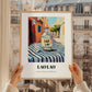 Lao Lao – Laos Urban Café Scene, Laos Wine Illustration, styled in a charming Paris street view