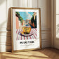 Peanut Oil – Italian Street Café Scene, Pantry Wall Art