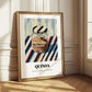 Quinoa – on Striped Tablecloth, Larder Still Life