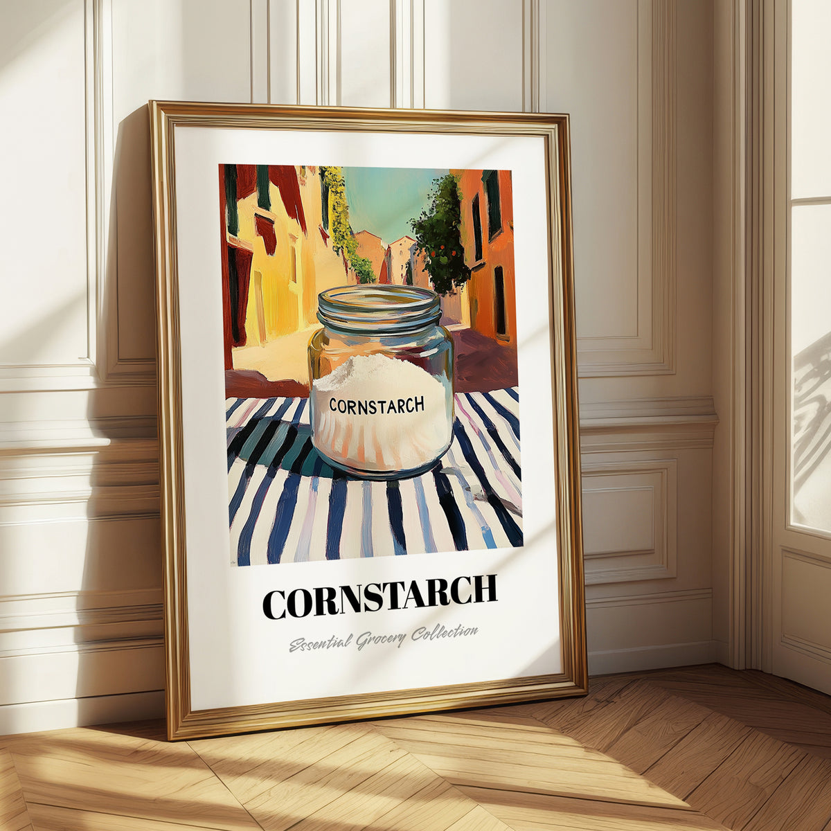 Cornstarch – Italian Café on the Corner, Dough Illustration