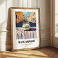 Mascarpone – Italian Outdoor Café Scene, Cheese Poster