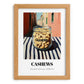 Cashews – Italian Café on the Corner, Nuts Still Life, set in oak frame