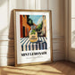 Mint Lemonade – Italian Outdoor Café Scene, Lemonade Still Life
