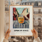 Apricot Juice – Italian Outdoor Café Scene, Lemonade Poster, styled in a charming Paris street view