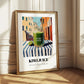 Kiwi Juice – Italian Café on the Corner, Lemonade Poster