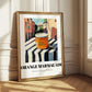 Orange Marmalade – Italian Café on the Corner, Jam Poster