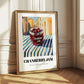 Cranberry Jam – Italian Street Café Scene, Jam Painting
