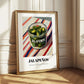 Jalapenos – on Striped Tablecloth, Bbq Painting