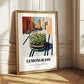 Lemongrass – Italian Street Café Scene, Spices Wall Illustration