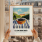 Elderberry – Green Valley Landscape, Berries Still Life, styled in a charming Paris street view