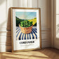 Coriander – Green Valley Landscape, Fresh Herbs Wall Decor