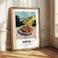 Kebab – Hilltop Table Scene, Turkish Food Poster