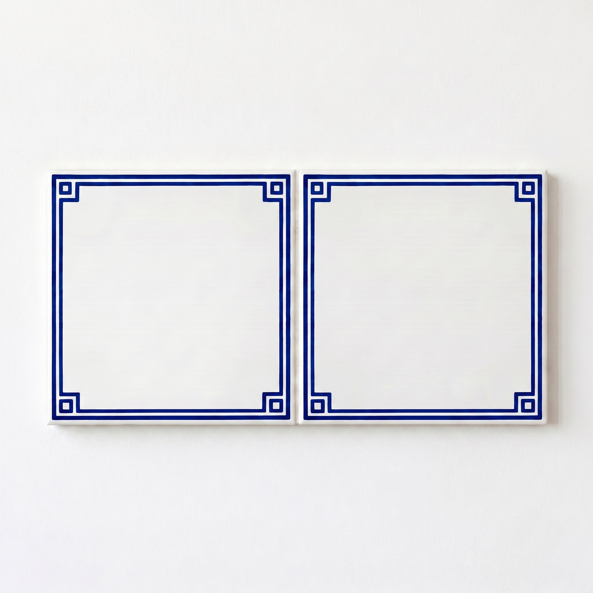 Set of 2 Greek Pattern-Only Tiles · Save 50%